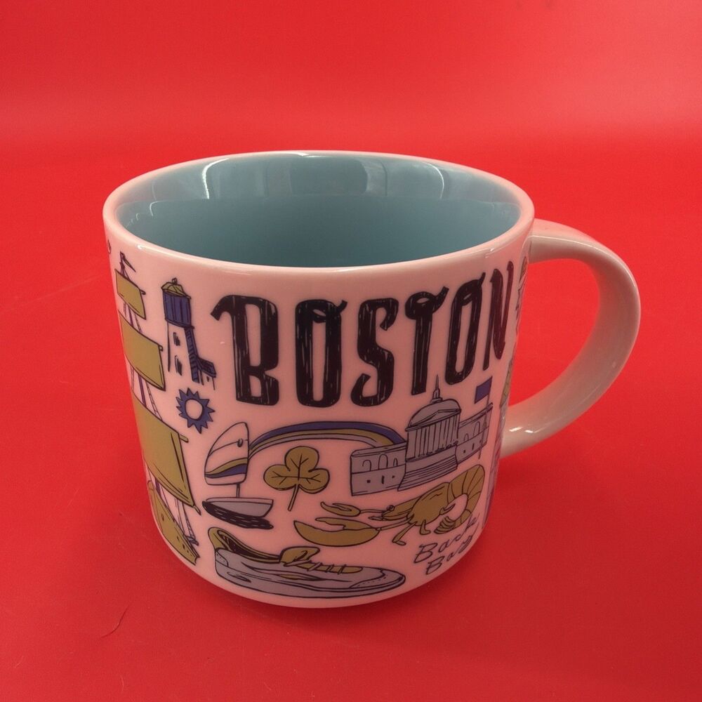 Starbucks Boston Been There Series Collection 14oz Coffee Tea Mug Cup